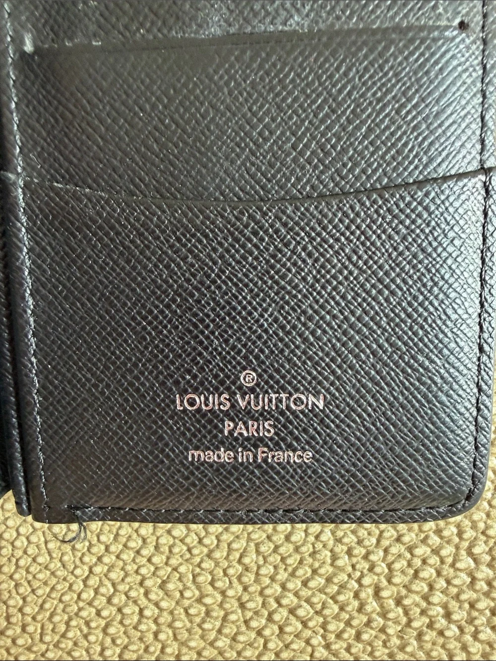 Louis Vuitton Leather Wallet